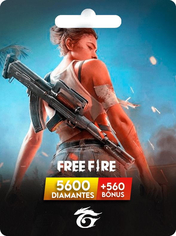 5600 Diamantes + 560 Bônus